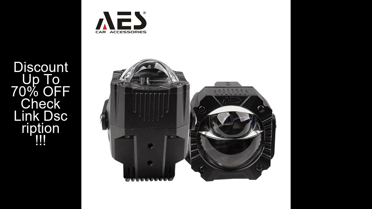 AES 2" G-Wagen laser Auxiliary Light Led fog light 6000K/Tri color Bi LED Fog Lamp Upgraded light fo