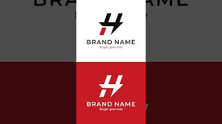 Logo Design Concept Letter H - Affinity Designer Tutorial #graphicdesign #logo #affinitydesigner