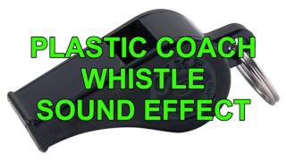 Plastic Coach Whistle Sound Effect