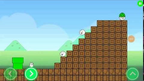 Syobon action 2 (Cat Mario 2 updated) 4th final level