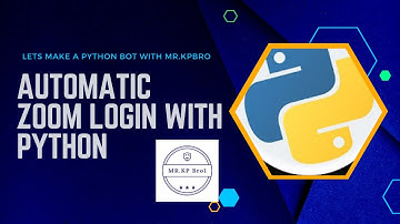 Learn how to automate your Zoom meetings with Python!