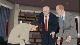 Mark Tells Cecil About The Viltrumites Invincible Season 4 Episode 8
