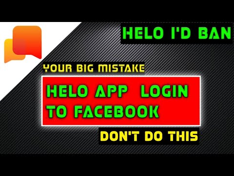 Facebook to helo login problem |apne helo account Ko safe rakhe  | Full information [Hindi]