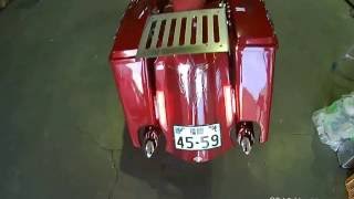 ハーレーＦＬＨＴのハンドルにタブレットを取り付けてみたＮＯ．３