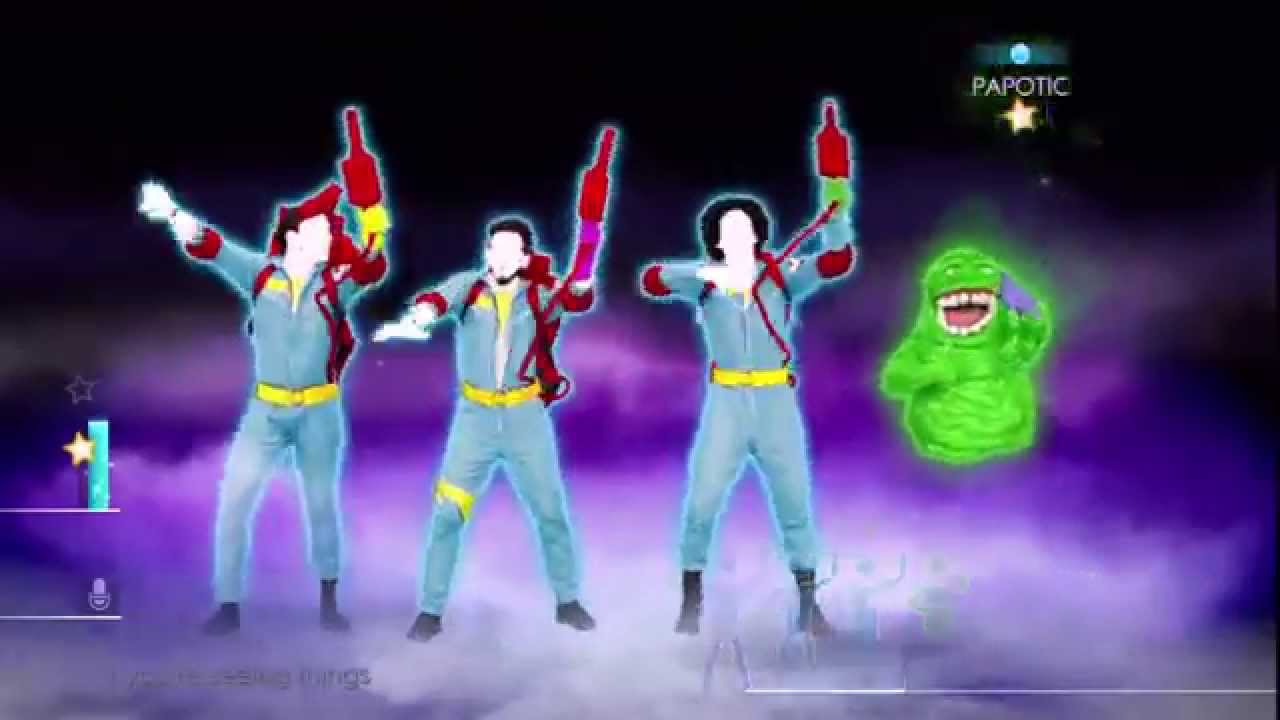 Just Dance 2014 Ray Parker, Jr Ghostbusters PS3 5 Stars YouTube