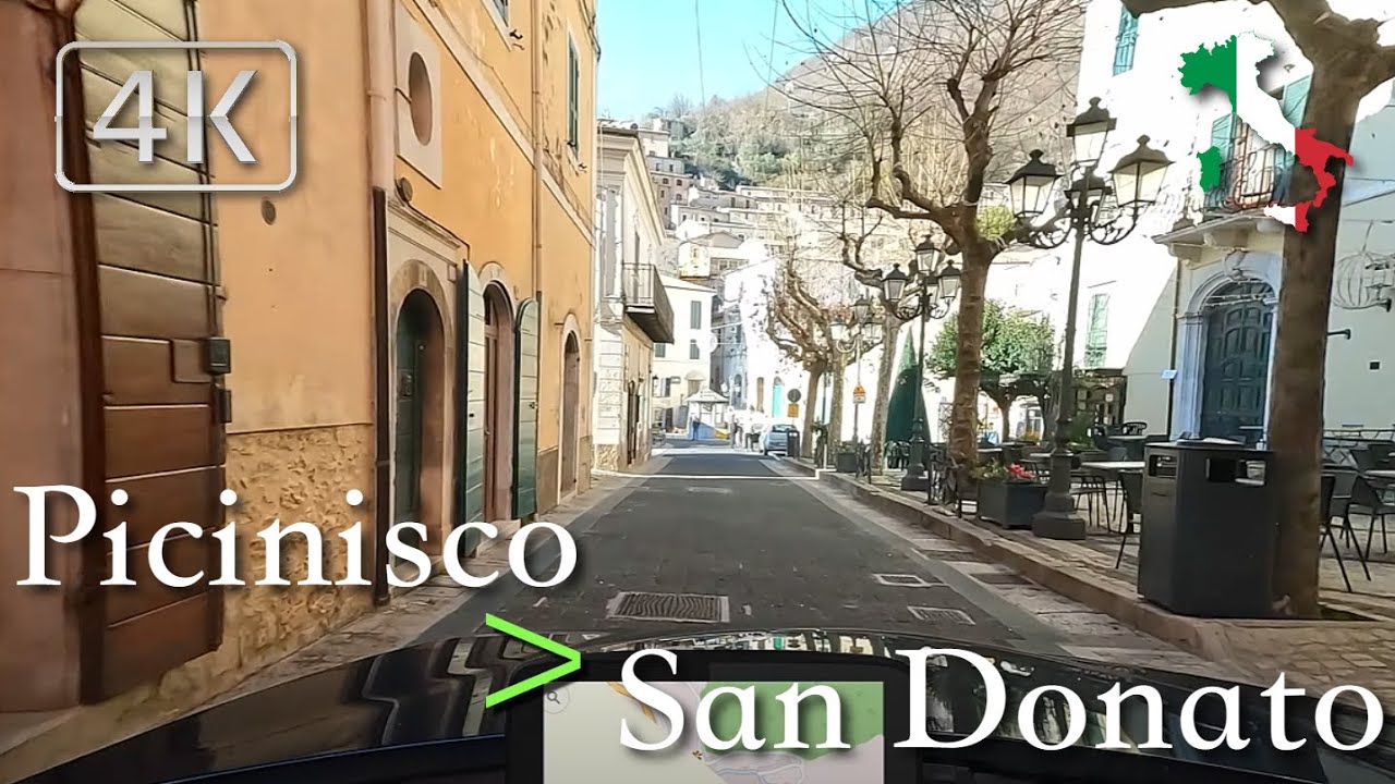 Scenic Drive (Latium), Italy [Picinisco ⩾ San Donato Val di Comino