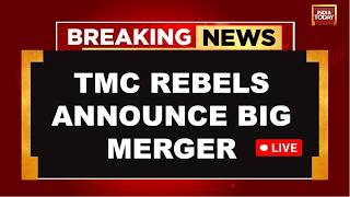 LIVE: Bengal TMC Rebel MPs Announce Merger With NCPI, Big Announcement By Rebel Kakoli Das | Watch