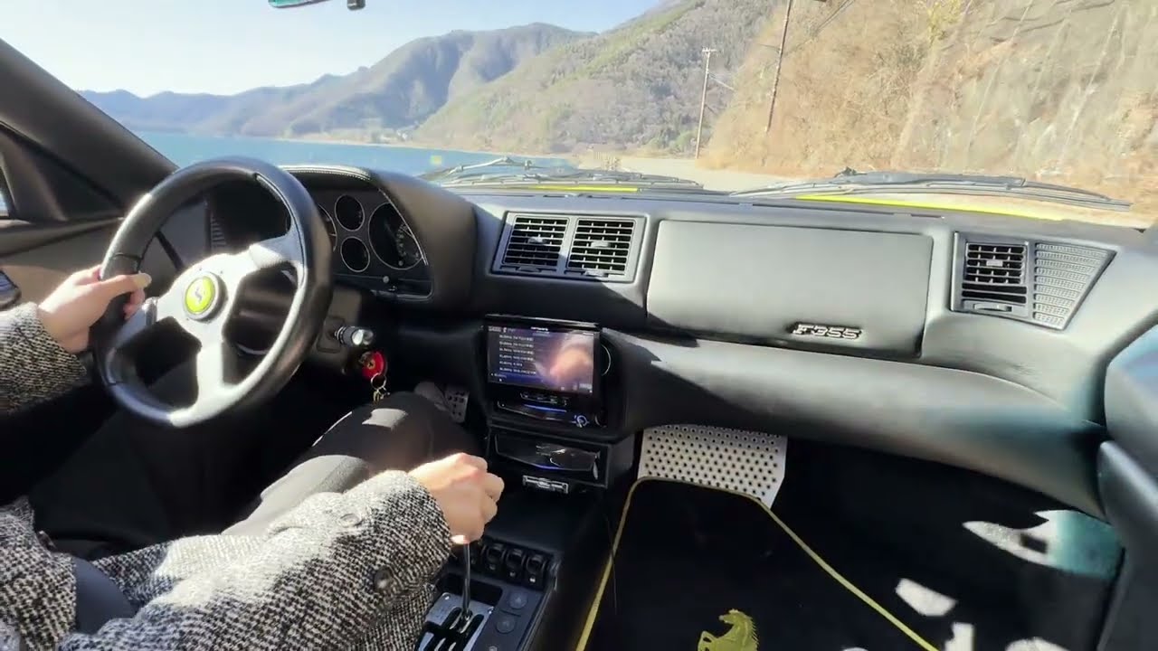 Ferrari F355 Berlinetta  PA model  6MT  Driving video（フェラーリ F355 ベルリネッタ PAモデル 6MT 走行動画）