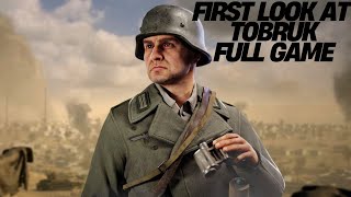 First Look New Map TOBRUK Commander Game Play - Hell Let Loose Full Game