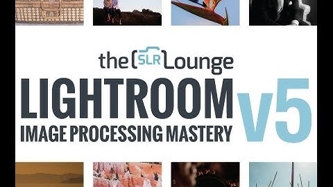 Introduction To The Lightroom Image Processing Workshop