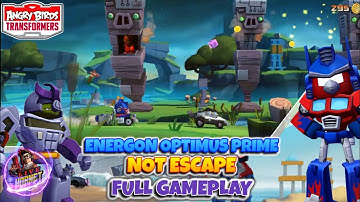 Energon Optimus Prime, Not Escape Full Gameplay, Angry Birds Transformers, No Commentary.