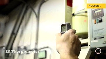 VT02 Visual IR Thermometer In Action