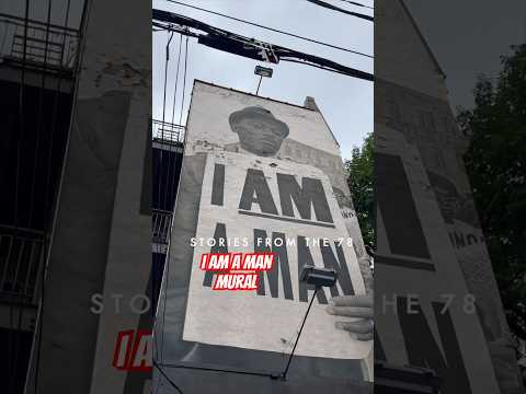 The 'I Am A Man' Mural In Wicker Park
