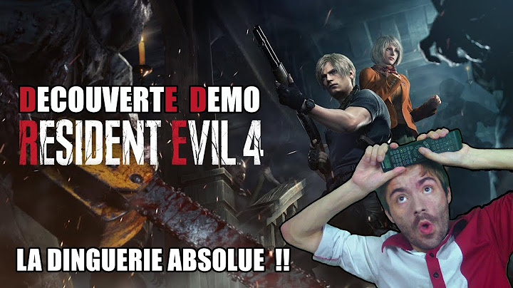 DECOUVERTE Resident Evil 4 DEMO  LA DINGUERIE ABSOLUE !!