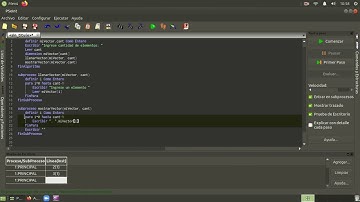 Ejemplo de Vectores en pseint