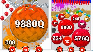 Puff Up - Addition Numbe 2048 - blob merge 2048 ball 3d game all Max Levels part #25 #puffup