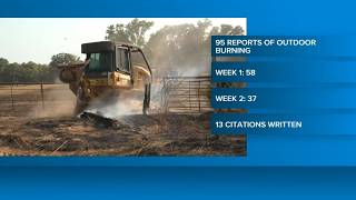 Smith County reports 95 burn ban violations as drought conditions worsen