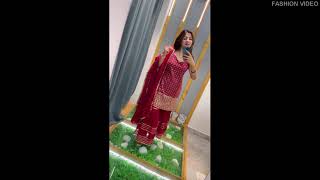 Red Salwar Suit