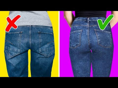 Video: Cách Giảm Size Quần Jean: Giặt để Chúng Co Lại, Trở Lại Dáng, Nếu Vải Bị Giãn Thì May Tại Nhà