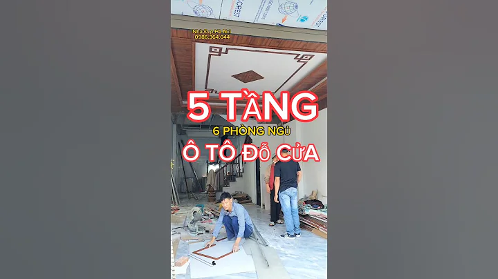 5 tầng, 6 phòng ngủ, Ô TÔ đỗ cửa, Dương Nội Hà Đông | Nhà Đẹp Hà Nội 0986.364.044 #shorts
