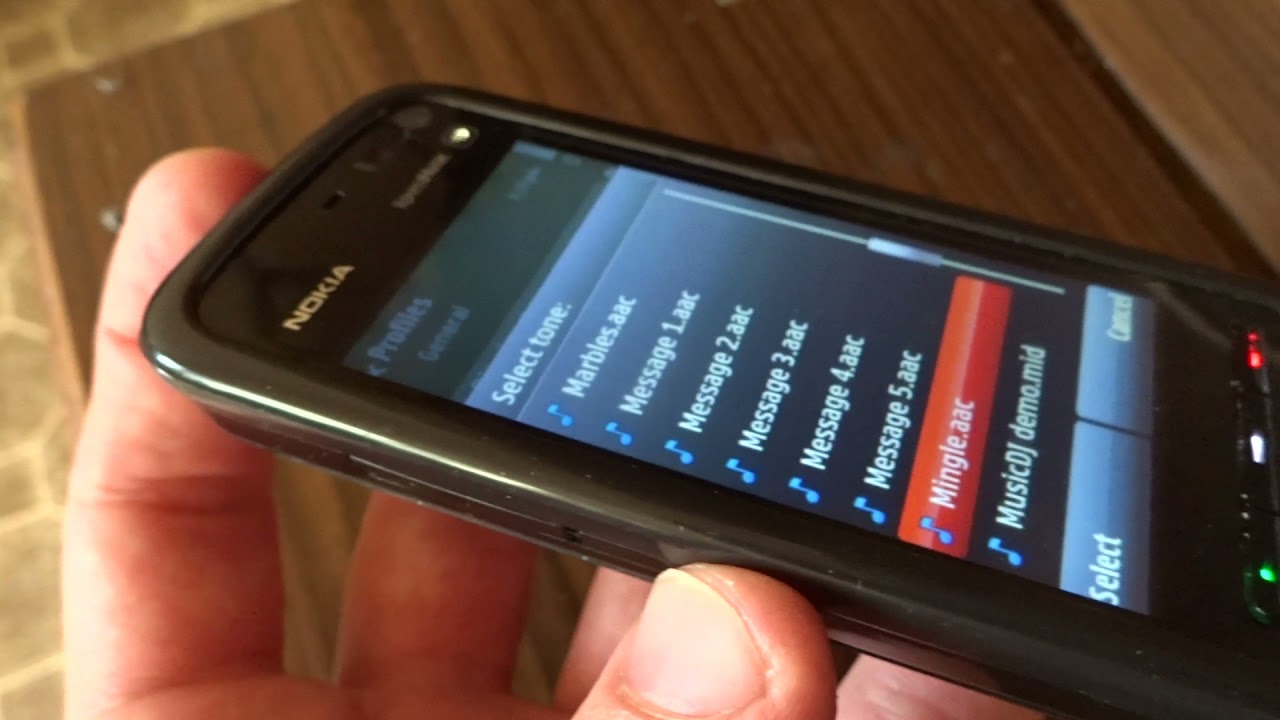 Nokia 5800 XpressMusic (RM-356) original ringtones