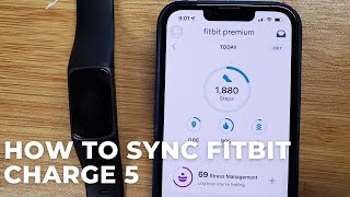 How to Sync Fitbit Charge 5 screenshot 4