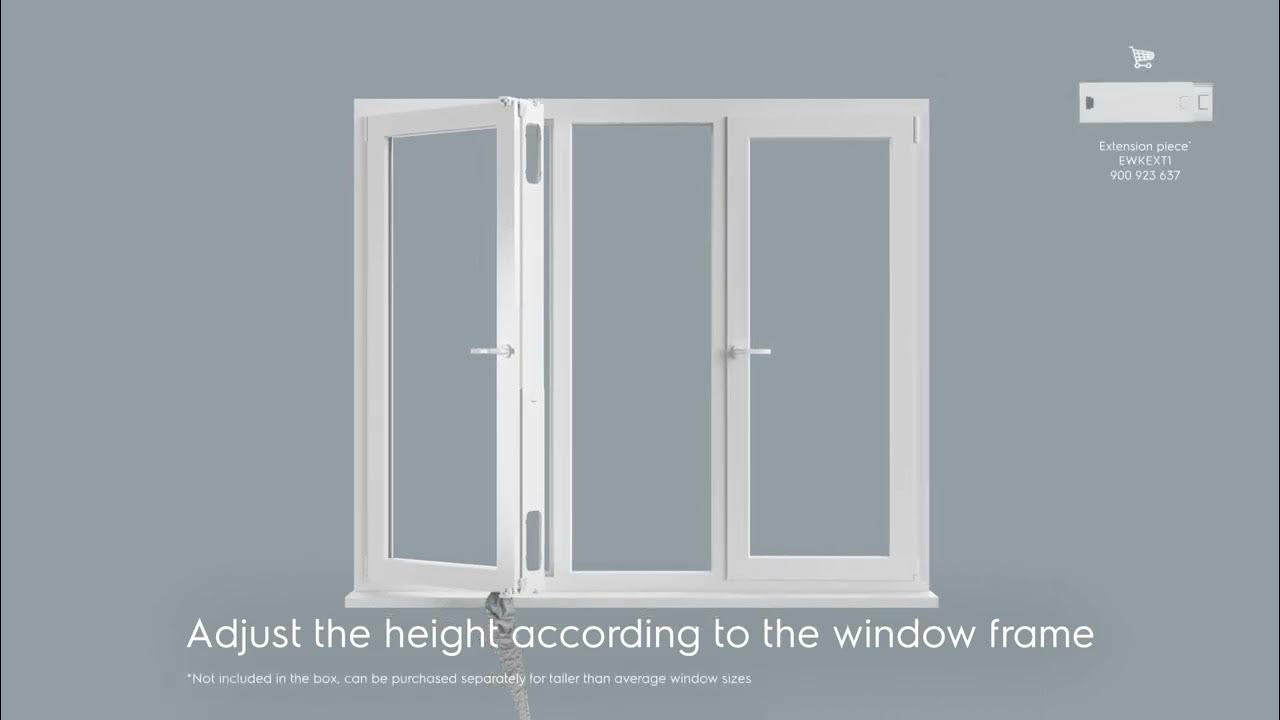 Premium Window Kit (for Portable AC) Toolless installation, faster