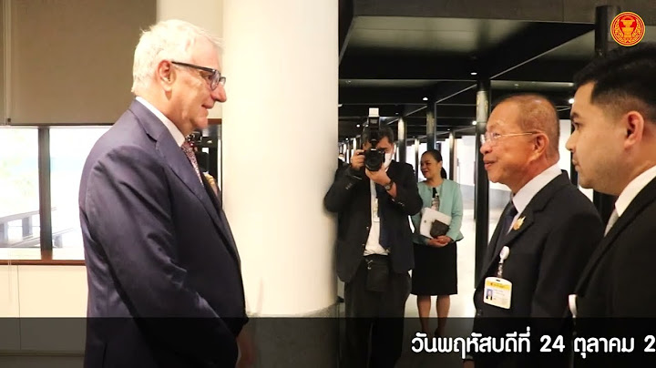 นายมงคล สุระสัจจะ ประธานวุฒิสภา ให้การรับรอง เอกอัครราชทูตนิวซีแลนด์ประจำประเทศไทย