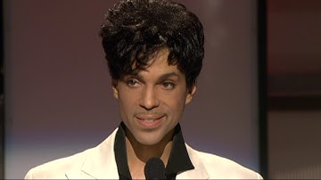 Prince Acceptance Speech at the 2004 Rock & Roll Hall of Fame Induction Ceremony