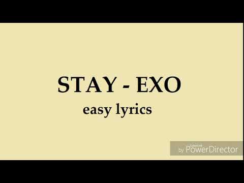 EXO - STAY EASY LYRICS