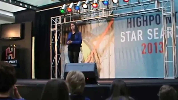 Highpoint Star Search 2013 Vanessa Nicolazzo