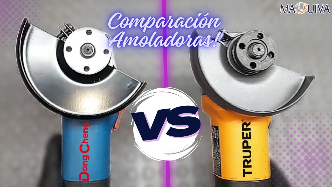 COMPARANDO AMOLADORAS DongCheng VS TRUPER/ @MAQUIVARENTABLEYEFECTIVA