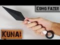 Como Fazer a Kunai do Naruto (Fácil e Resistente)