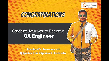 Student Placement Roadmap of a QA Engineer by QSpiders & JSpiders | Kolkata