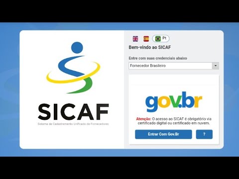 Como acessar o SICAF de forma rápida