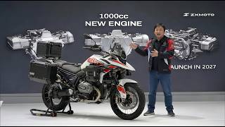 The 2027 ZXMOTO 1000 ADV Has Been Unveiled: A Tough Competitor for