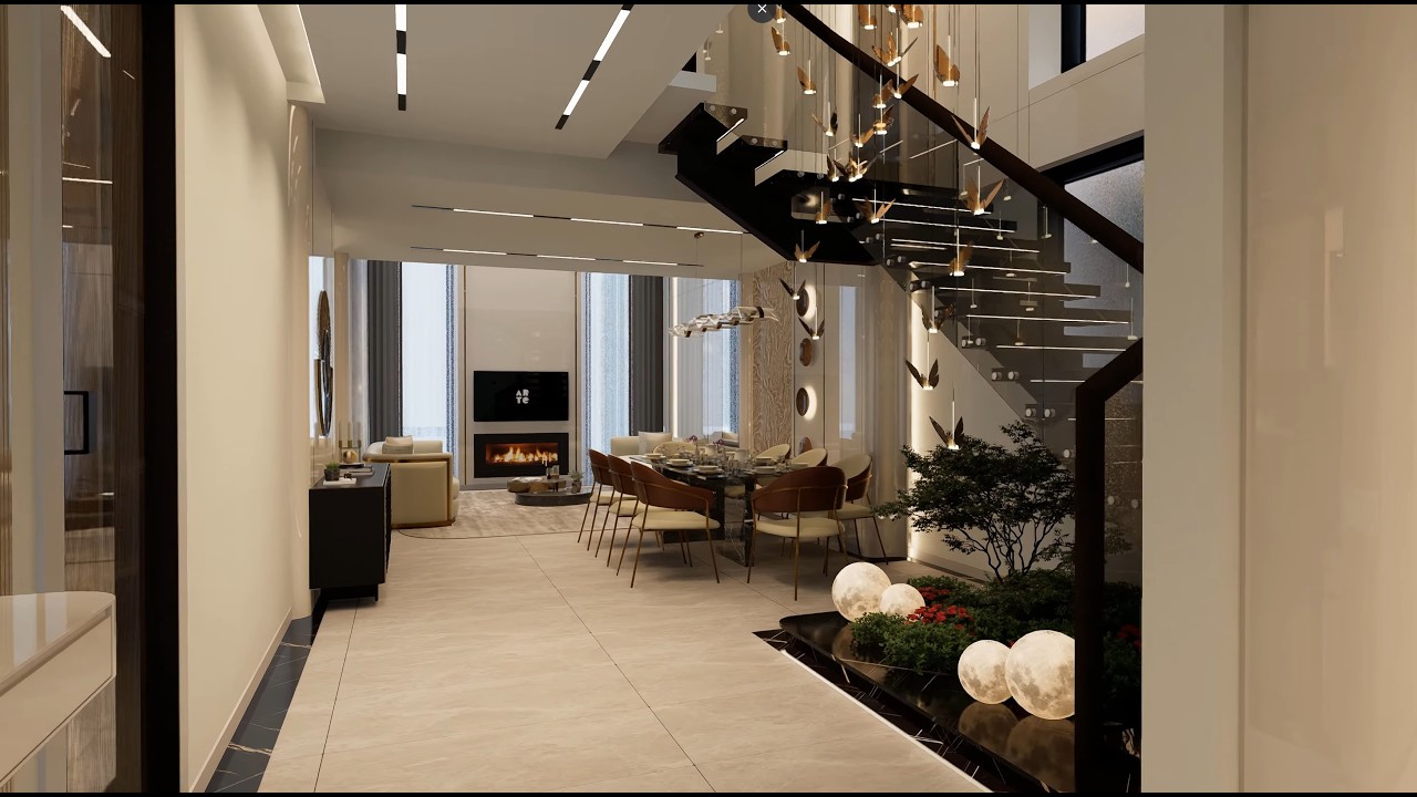 E. A. Villası İç Mekan Tasarımı Sunumu