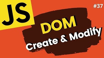 Create HTML Elements in JavaScript | Learn JavaScript