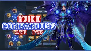 MU Origin 3 Companions Guide [ Attack & PvP ] for each Class ✓