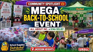 All About Inc. Joins ICNA Relief’s Back-to-School Event | Urdu