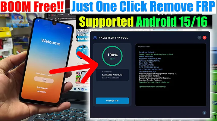 All Samsung Frp Bypass Android 15/16 New FRP Tool, Google Account Remove | FRP Unlock
