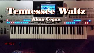 Tennessee Waltz - Alma Cogan, Cover mit titelbezogenem Style auf Tyros 4 chords