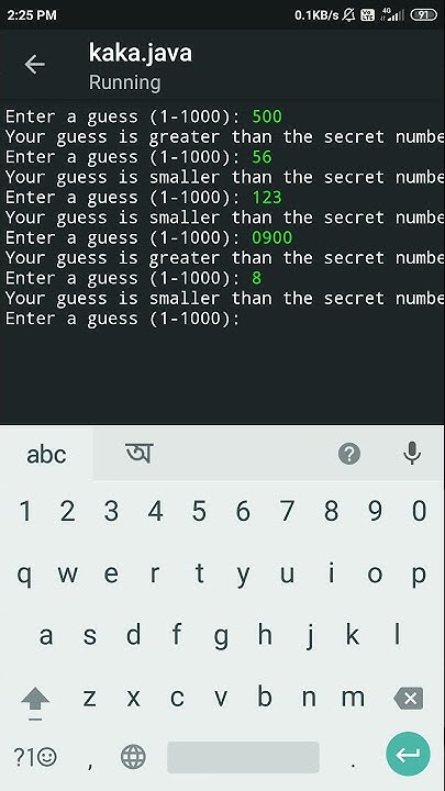 To create a guessing game in JAVA - YouTube
