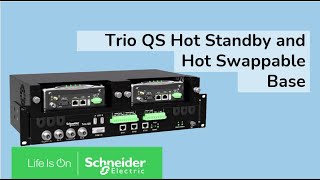 Trio QS Hot Standby and Hot Swappable Base | Schneider Electric