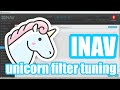 INAV Unicorn filter tuning - it's simpler than you think