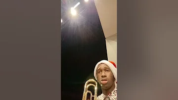 A Second Trombone Plays "Snow Caps" by Richard Saucedo