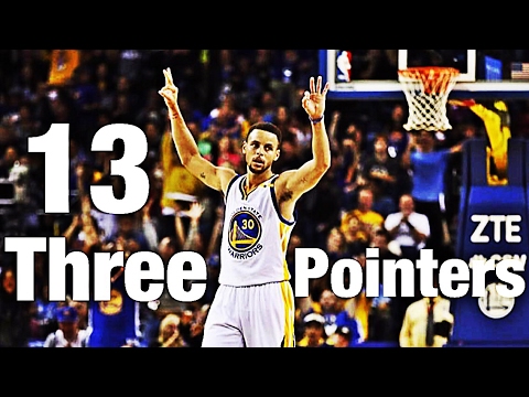 Klay Thompson sets NBA record for most 3s in a game (14 ...