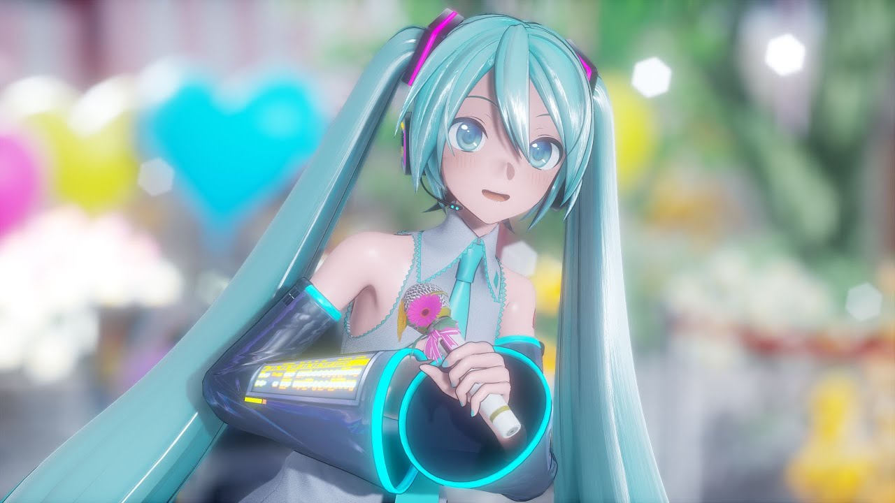 [MMD] Ai Kotoba/愛言葉 - DECO*27  (YYB Hatsune Miku)