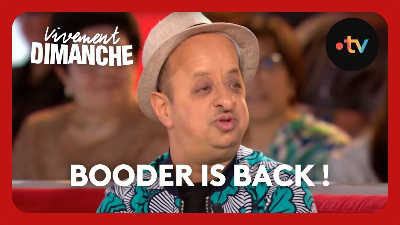 🤣 Booder, des blagues et de l'émotion ! - Vivement Dimanche 12 mai 2024