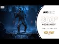 360º Noob Saibot - Mortal Kombat - Art Scale 1/10